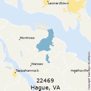 Hague (zip 22469), VA