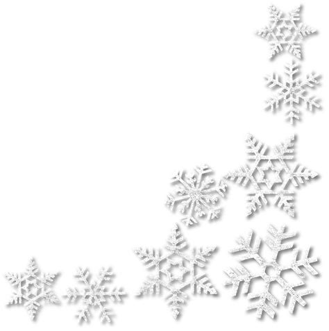 Snowflake clipart corner, Snowflake corner Transparent FREE for ...