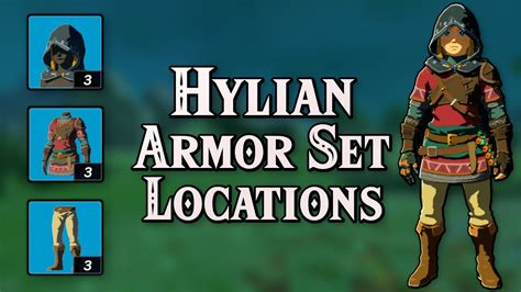 Hylian Armor Set Location - Zelda TOTK - YouTube