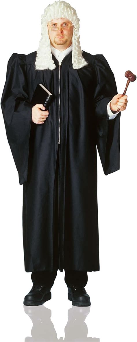 Amazon.com: Deluxe Judge Robe, Fits Up To Size 48 : Clothing, Shoes ...