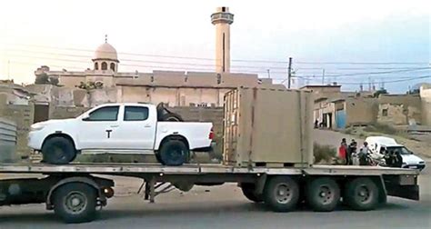 U.S. sends dozens of Toyota pickups in fight against ISIS | Hard ...