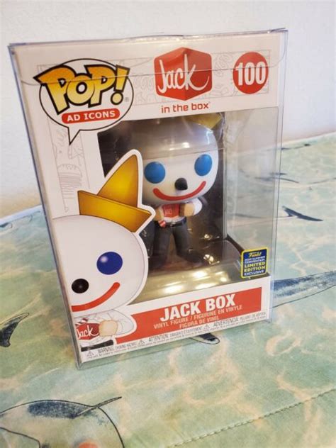 Funko Pop Jack In The Box Ad Icons SDCC 2020 IN HAND!!! | eBay