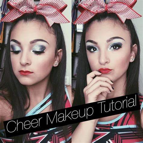 Cheer Glitter Makeup Tutorial | Dismakeup