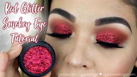 red glitter eye makeup Cheaper Than Retail Price> Buy Clothing ...