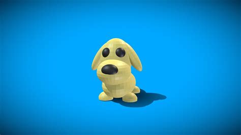 Adopt Me Dog, Collab, Roblox adopt me. - Download Free 3D model by ...