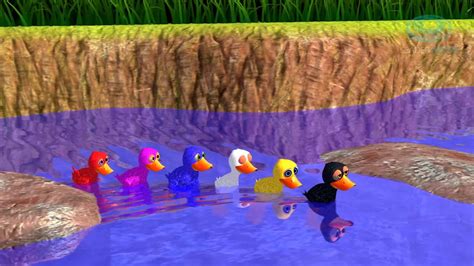 Six Little Ducks - Kids Songs & Nursery Rhymes - YouTube