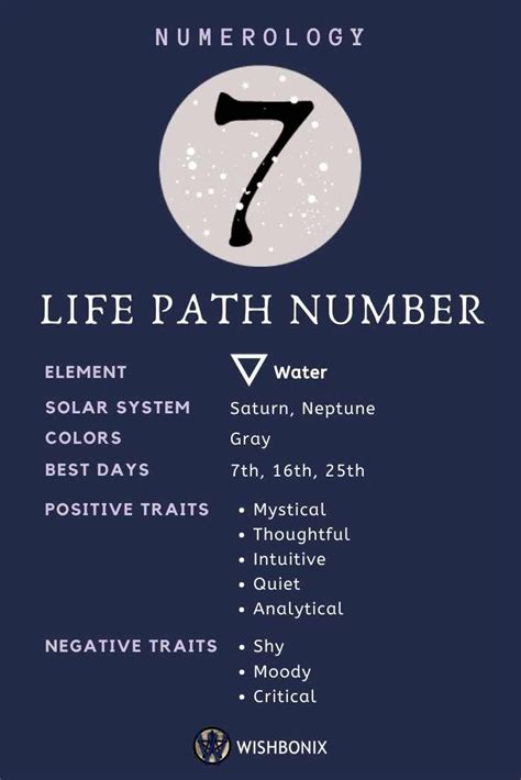 Life Path Number 7 - The Meaning of the Number 7 in Numerology ...