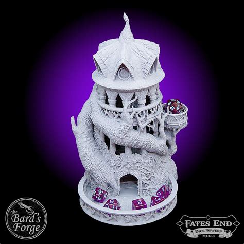 Druid Dice Tower by Fates End 3d Printed Tabletop Gaming - Etsy | Dice ...