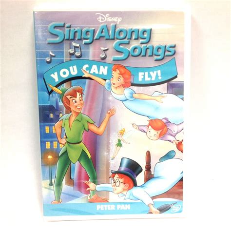 Disney Sing Along Songs Peter Pan You Can Fly DVD BRAND NEW SEALED ...