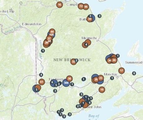 Power outages continue in parts of New Brunswick | CBC News