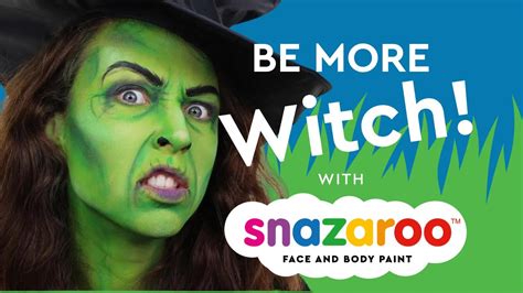 Make Your Friends Green With Envy With This Resting Witch Face | Snazaroo - YouTube