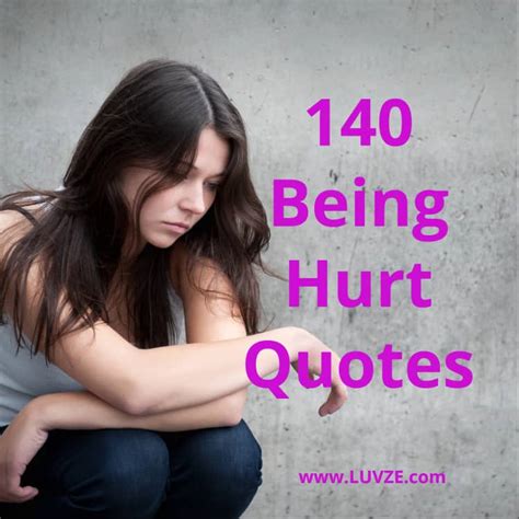 140 Being Hurt Quotes, Messages & Sayings with Beautiful Images