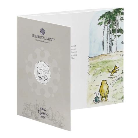 Winnie the Pooh 2020 UK 50p Brilliant Uncirculated Coin - UkCoinHunt