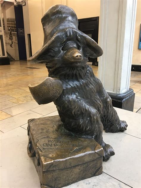 Paddington Bear Statue – London, England - Atlas Obscura