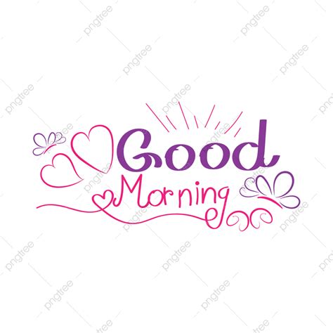 Good Morning Coffee Vector Hd Images, Colorful Good Morning Greeting Image Vector Png, Good ...