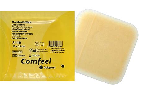 Comfeel Plus 10x10cm (1st)° - VP-shop, medisch materiaal, medische winkel Hasselt