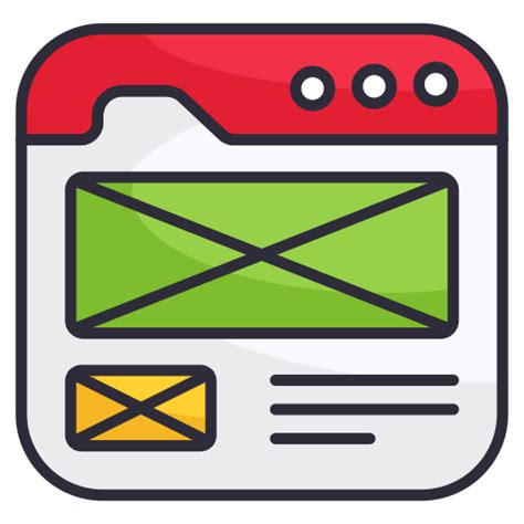 Wireframe - free icon