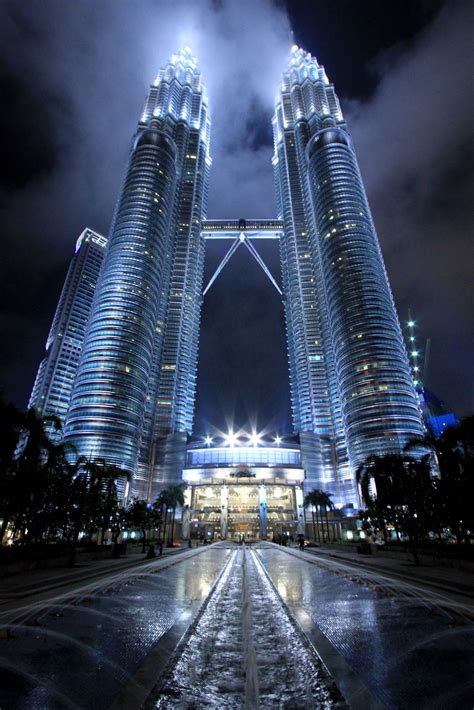 The Petronas Towers at night, right after the storm had cleared. | Smithsonian Photo Contest ...