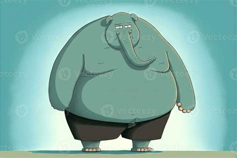 fat Elephant illustration 23927417 Stock Photo at Vecteezy