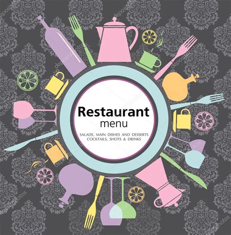 Vector. Restaurant menu design Stock Vector Image by ©lossik #6224003