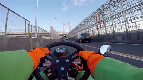 Go Karting over Tokyo's Rainbow Bridge - YouTube