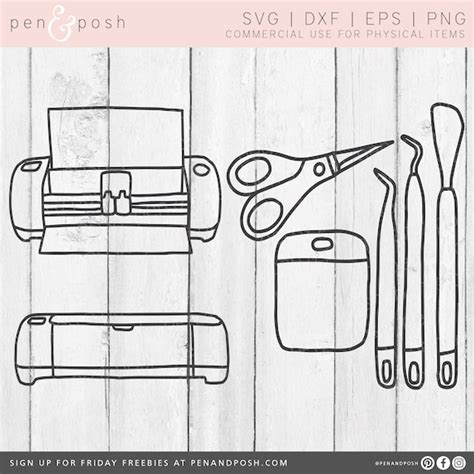 Cutting Machine Bundle Cricut Machine Svg Cricut Tools SVG - Etsy