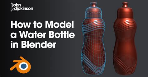 How to Model a Water Bottle in Blender - BlenderNation