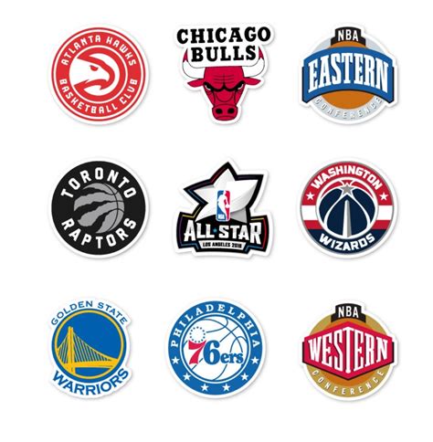 NBA Team Logo Sticker – usadino