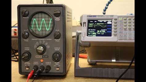 Eico 430 Oscilloscope - 1950s Tube Era Oscilloscope - YouTube