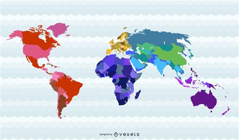 World Map Countries Vector Download