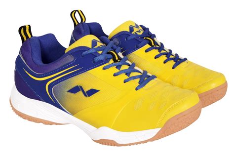 NIVIA HY-COURT 2.0 Badminton Shoes For Men (Yellow): Buy Online at Best ...