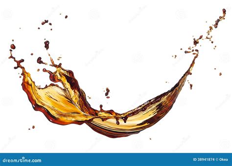 Coffee splash stock photo. Image of splash, black, transparent - 38941874