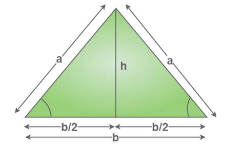 Area of Isosceles Triangle - Formula, Definition, Examples, FAQs