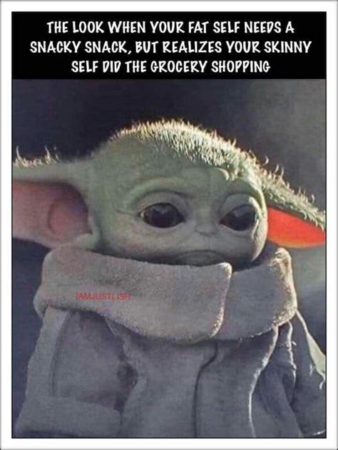 Baby Yoda Quarantine Food Meme | Meme Baby