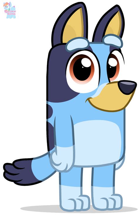 Bluey vector by RainbowEeveeDE on Newgrounds