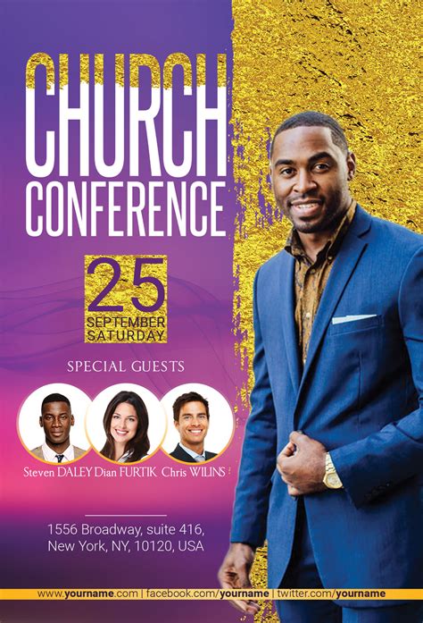 Church Conference Flyer Poster