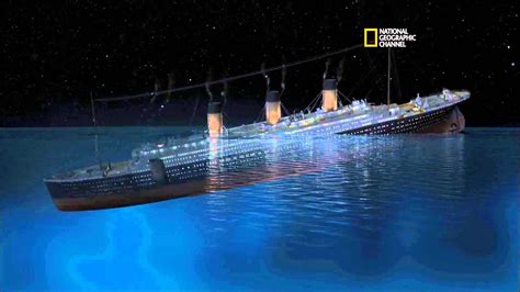 RMS Titanic sinking simulation 101yr tribute - YouTube