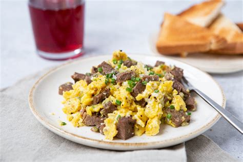 Steak & Scrambled Eggs | Golden Truffle