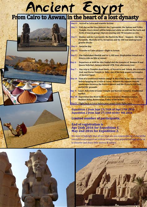 Ancient Egypt Tour – Join a fantastic life-size field investigation! Dive into the real History ...