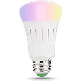 LOHAS Alexa Smart LED WiFi Bulb, 9W A60 B22 Colour Changing Light Bulb ...