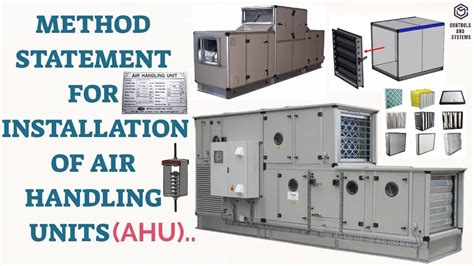 Air Handling Unit Installation / #AHU / METHOD STATEMENT FOR ...