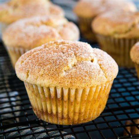 Cinnamon Sugar Muffins {Easy Muffin Recipe} - The Busy Baker