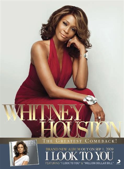 New Whitney Houston Promo For 'I Look To You' - Celebrity Bug