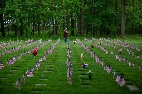 Citizens congregate for Memorial Day ceremony at Fort Custer National Cemetery - mlive.com