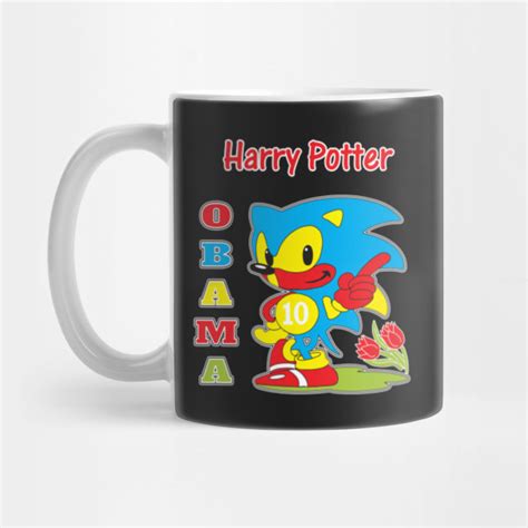 Harry Potter Obama Sonic 10 - Bootleg - Mug | TeePublic