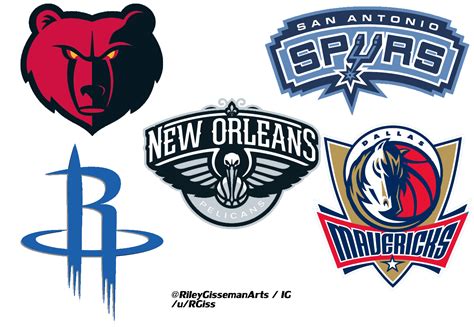 I switched colors for every NBA team based on division! - Concepts ...