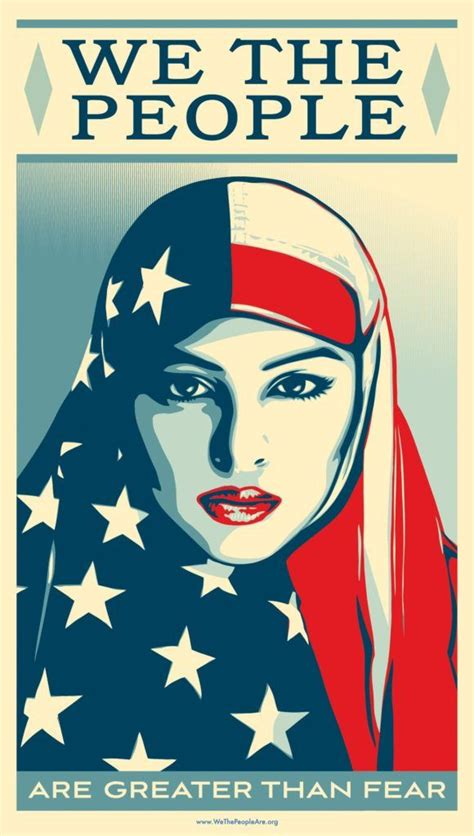 A poster from the We the People series by Shepard Fairey. Courtesy Obey Giant | The Trump Reign ...