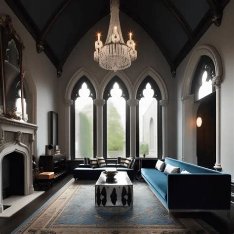 Embrace the Drama: How to Master Gothic Revival Interior Design for an ...