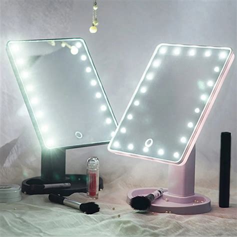 22 LED Magnifying Mirror led light Vanity mirror maquillage miroir Beauty makeup mirror lights ...