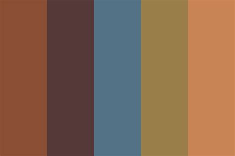 South African earthy colours Color Palette